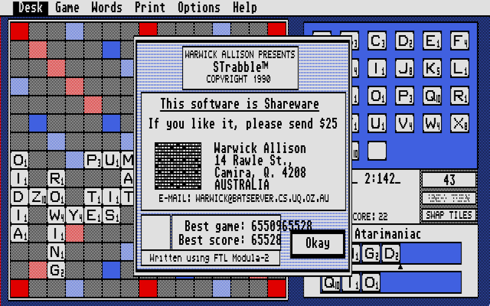 STrabble — screenshot 1